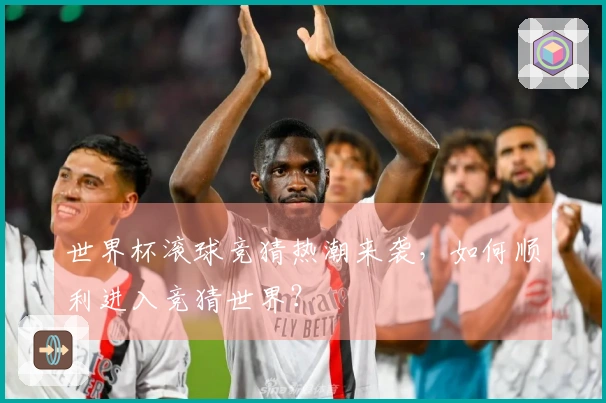 世界杯滚球竞猜热潮来袭，如何顺利进入竞猜世界？